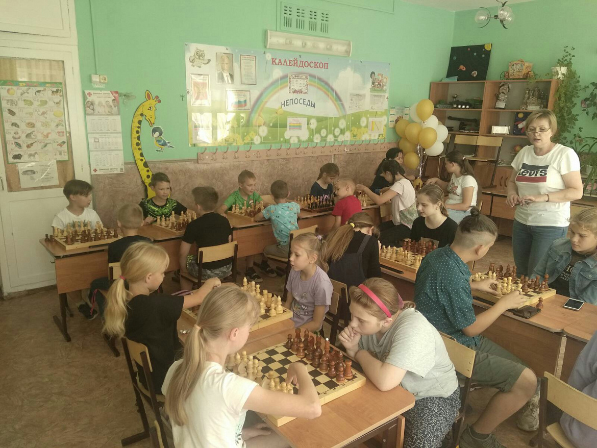 Юные шахматисты программы «Шахматный всеобуч»