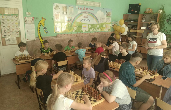 Юные шахматисты программы «Шахматный всеобуч»